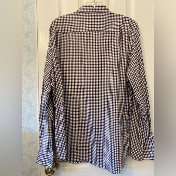 DKNY subtle colored plaid shirt. Very good condition. Size 16 1/2 32/33 - Picture 4 of 4